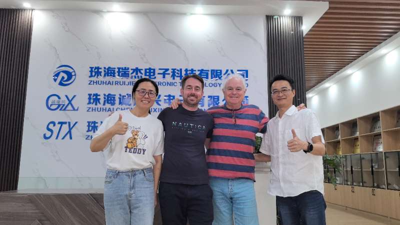 与外国客户达成深度合作